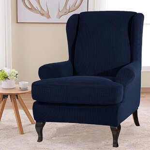 Queen anne best sale armchair covers